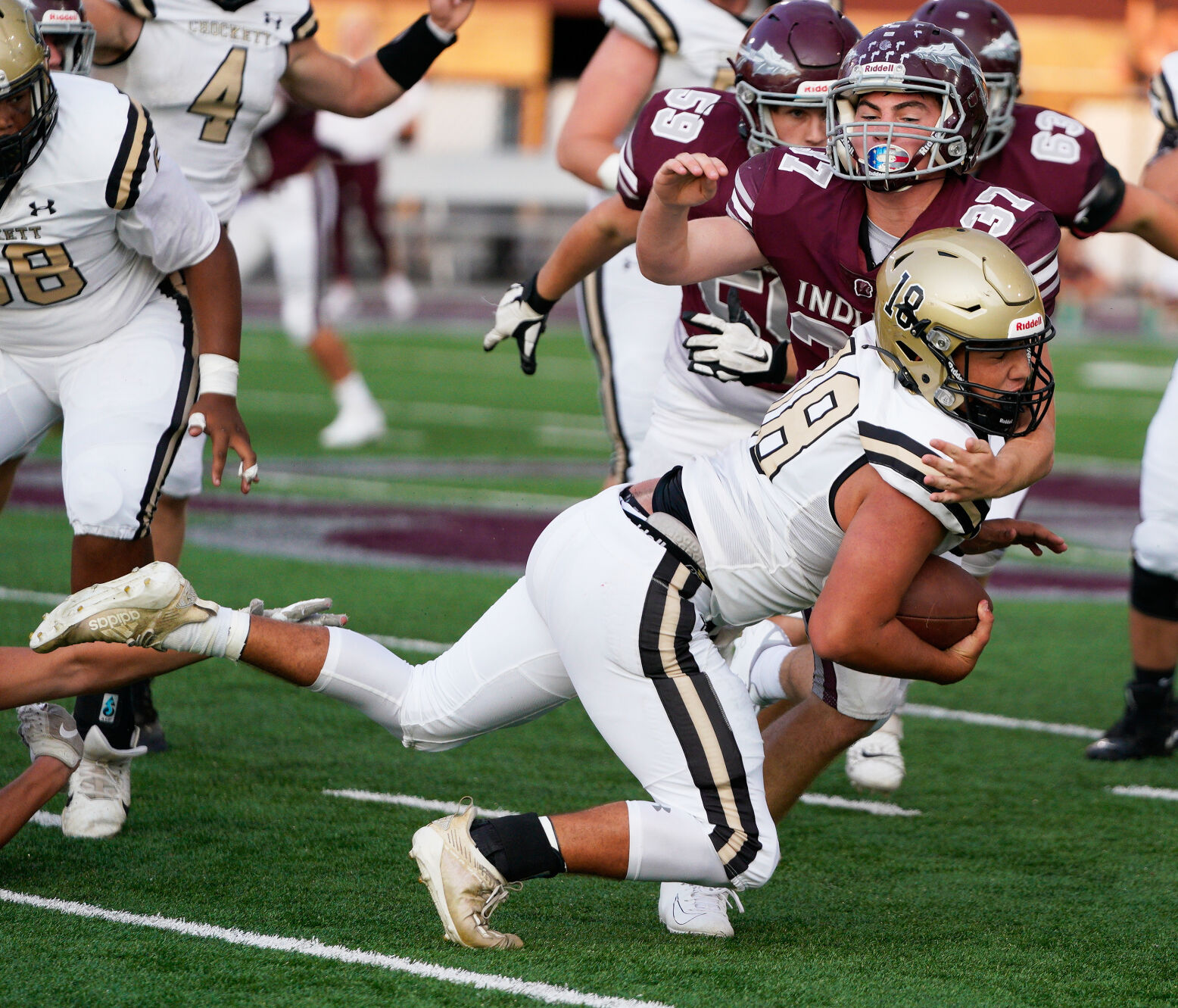 Varsity Football David Crockett at Dobyns-Bennett